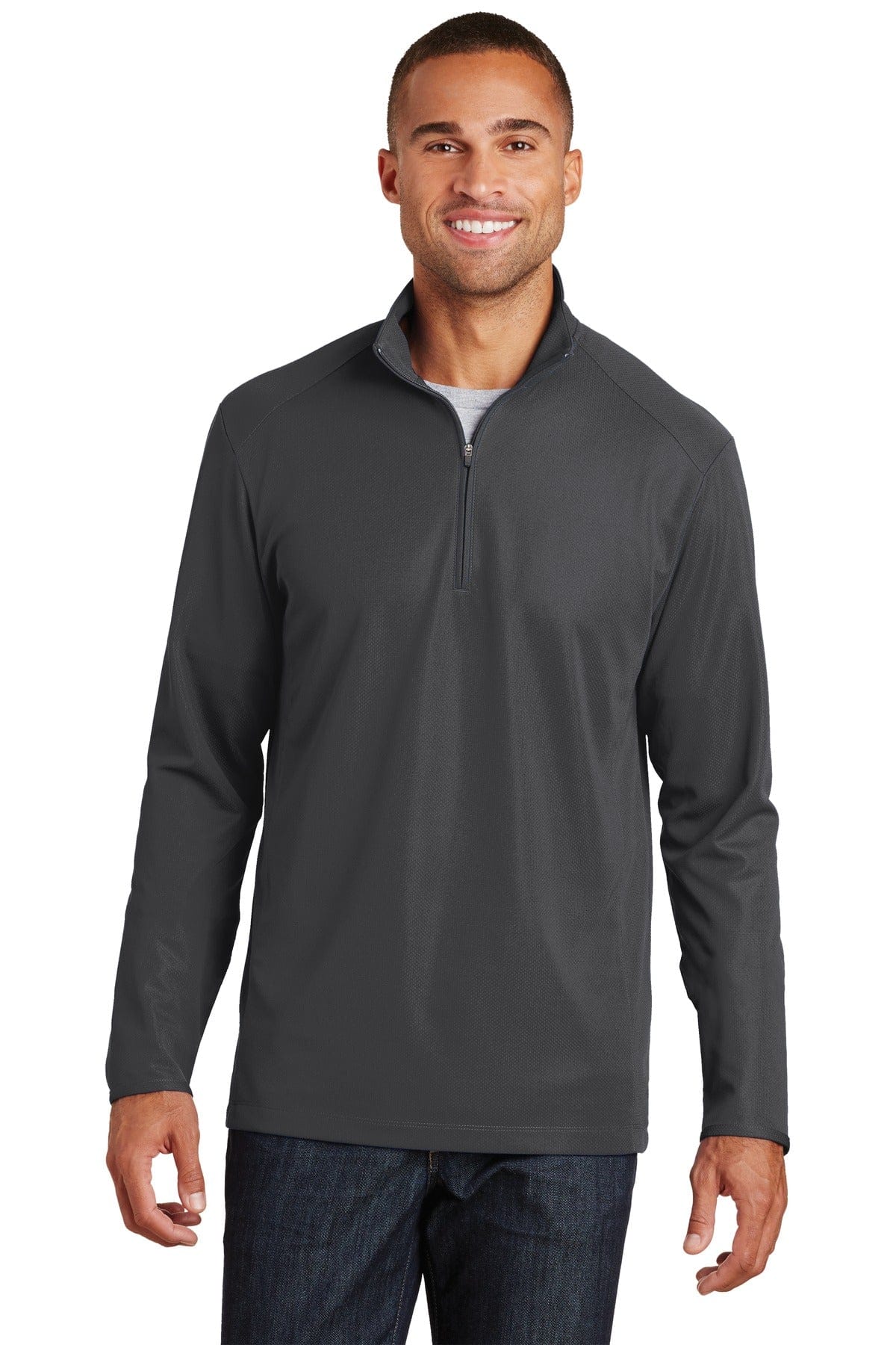 Port Authority Activewear Port Authority Pinpoint Mesh 1/2-Zip. K806