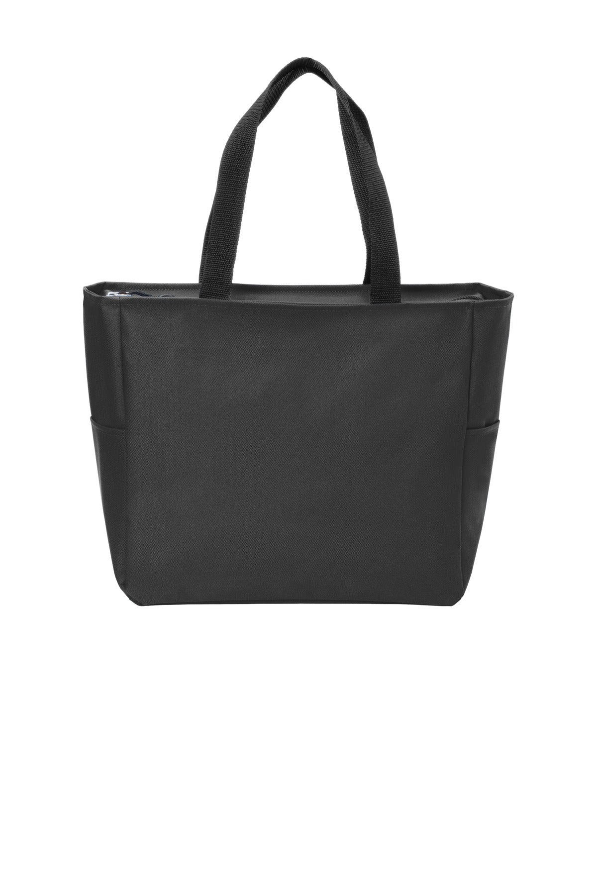 Port Authority Bags OSFA / Black Port Authority Essential Zip Tote. BG410