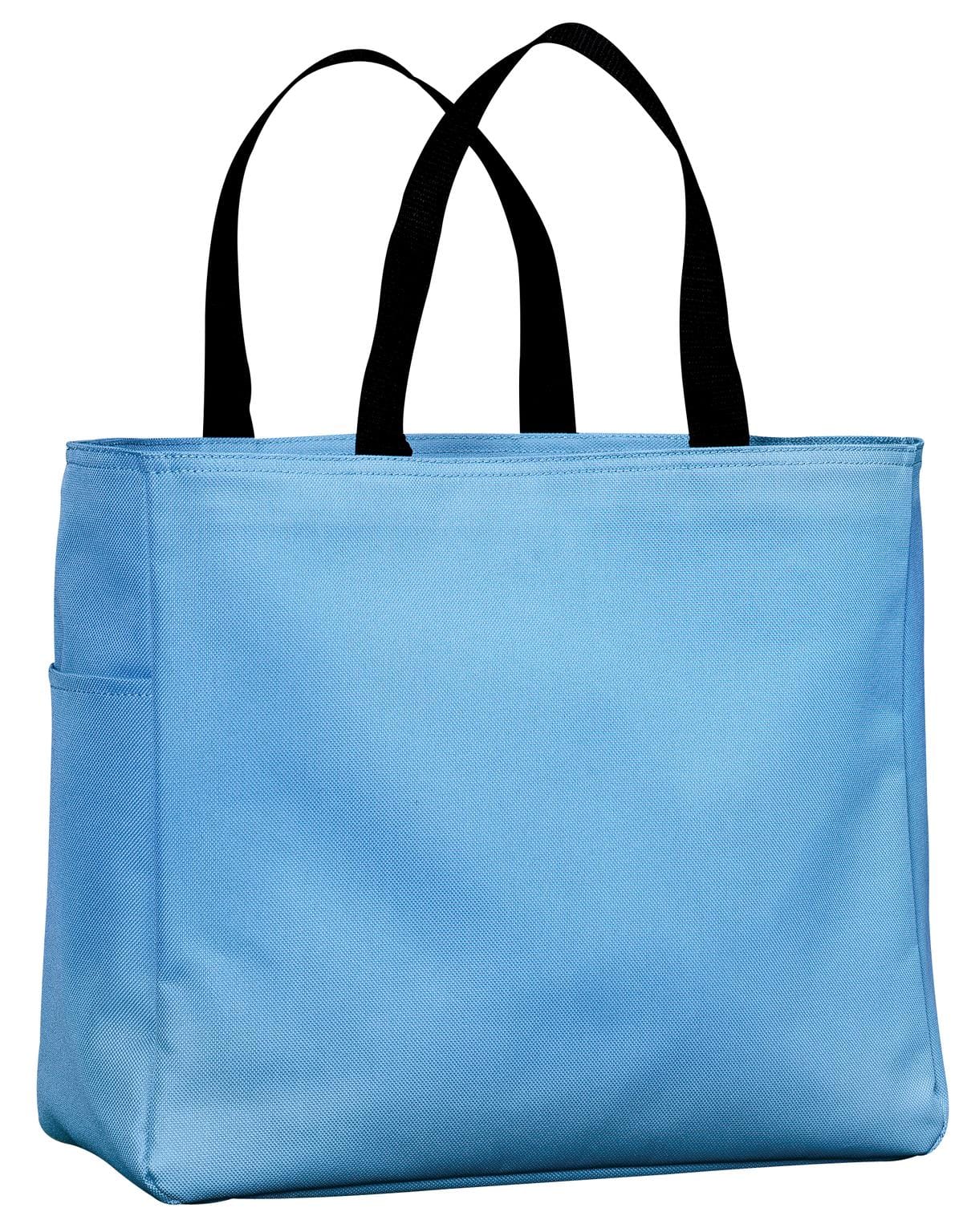 Port Authority Bags OSFA / Carolina Blue Port Authority B0750 Blank Tote Bag