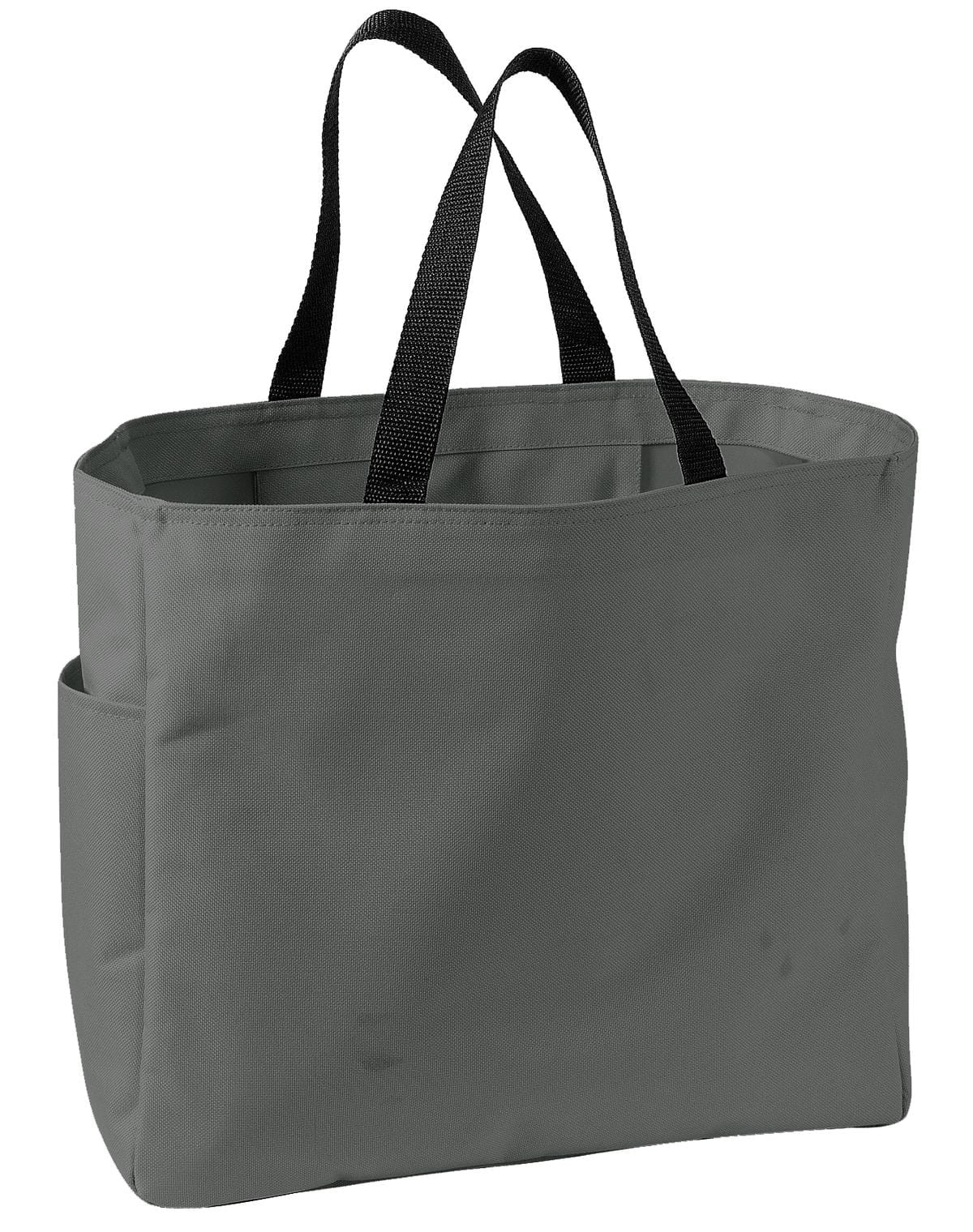 Port Authority Bags OSFA / Charcoal Port Authority B0750 Blank Tote Bag