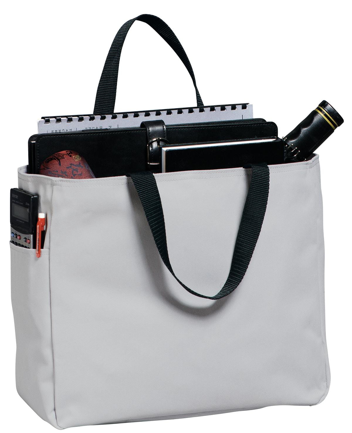 Port Authority Bags OSFA / Chrome Port Authority B0750: Blank Tote Bag