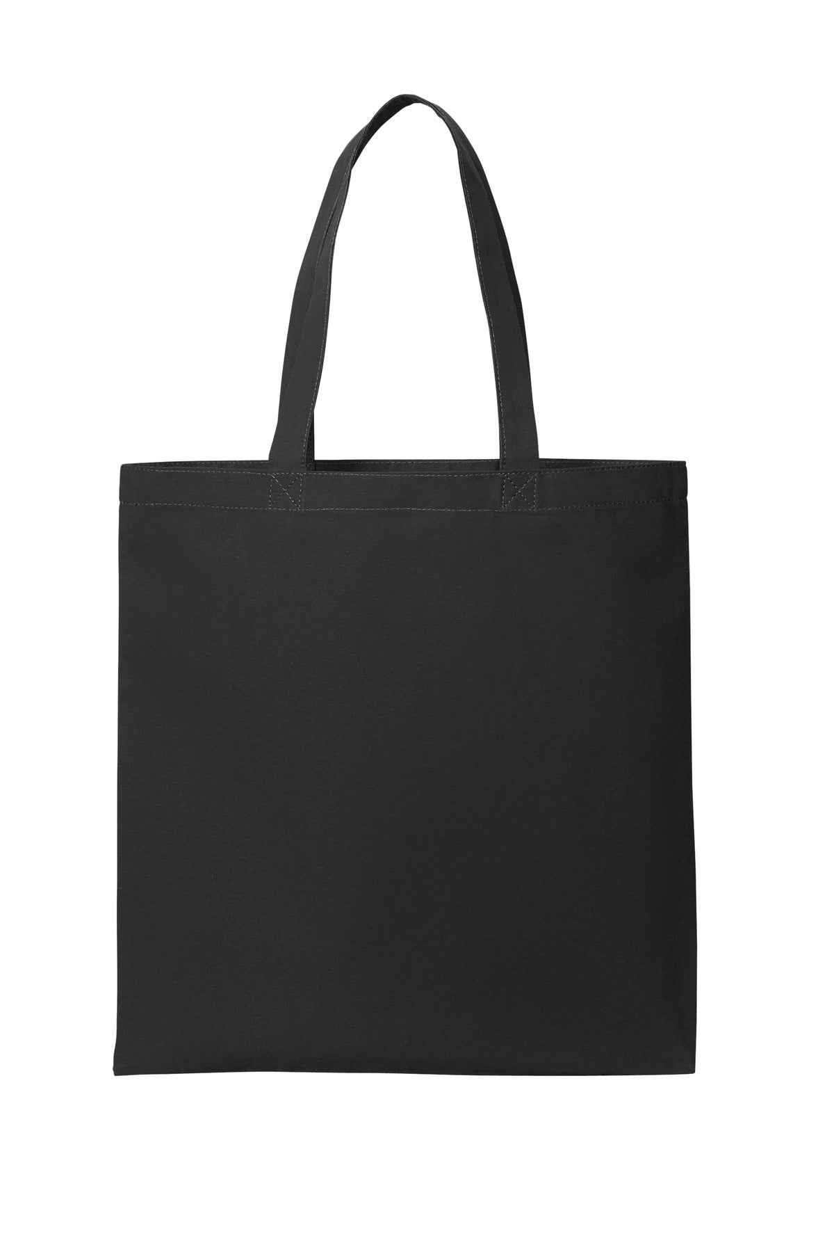 Port Authority Bags OSFA / Deep Black Port Authority ®  Core Cotton Tote BG1500