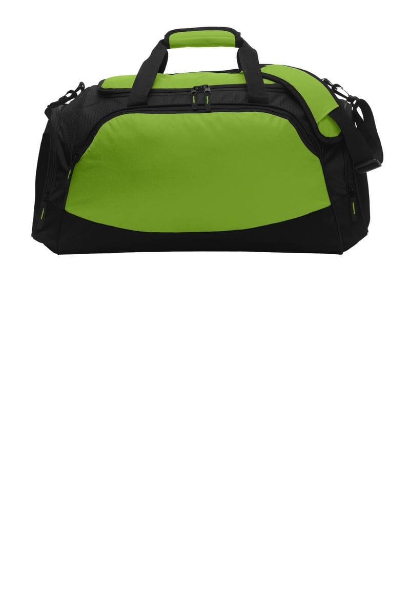 Port Authority Bags OSFA / Lime Shock/ Black Port Authority ®  Medium Active Duffel. BG801