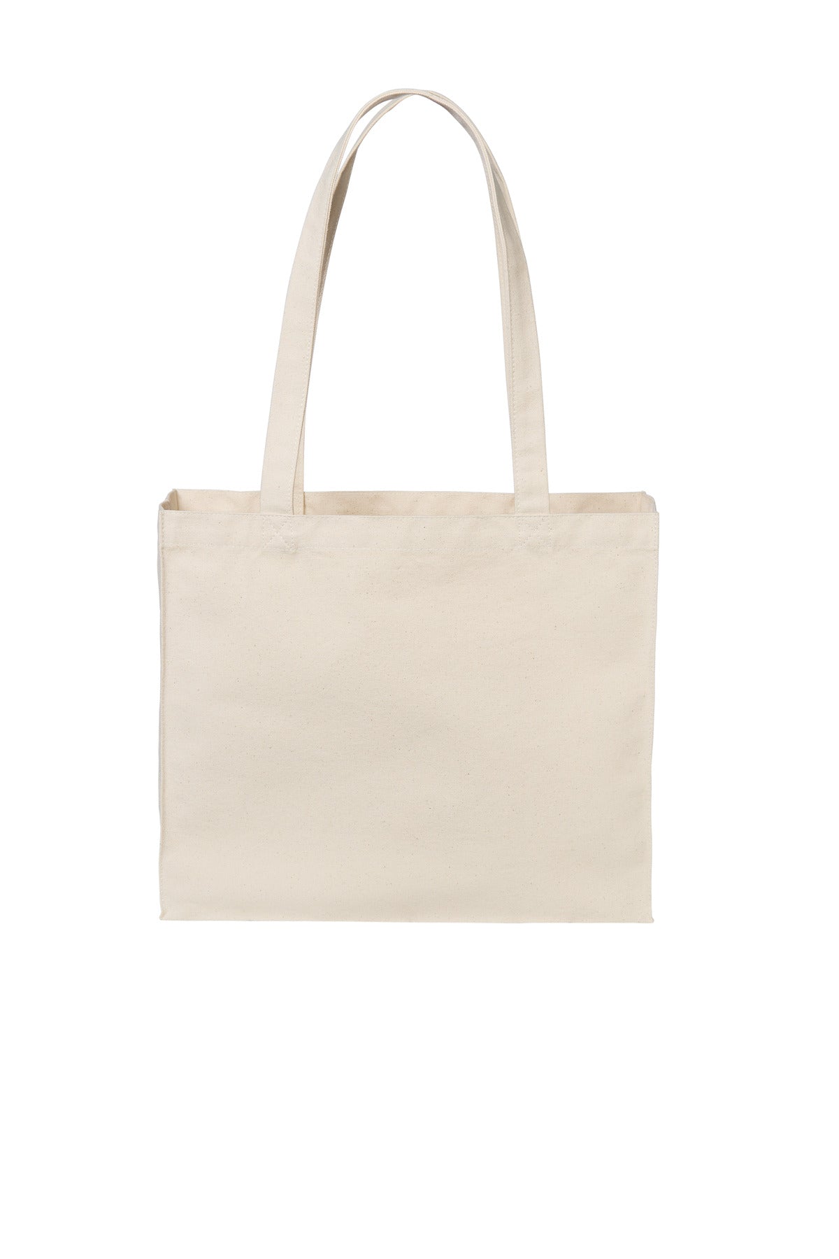Port Authority Bags OSFA / Natural Port Authority ®  Cotton Canvas Shopper Tote BG428