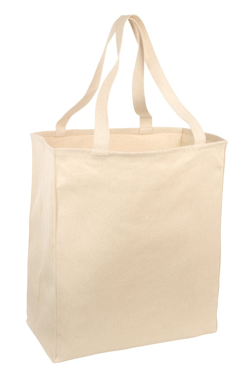 Port Authority Bags OSFA / Natural Port Authority ®  Over-the-Shoulder Grocery Tote. B110