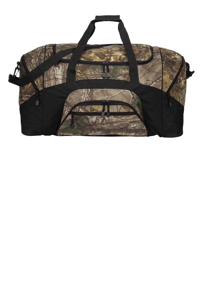 Port Authority Bags OSFA / Realtree Xtra/ Black Port Authority ®  Camouflage Colorblock Sport Duffel. BG99C