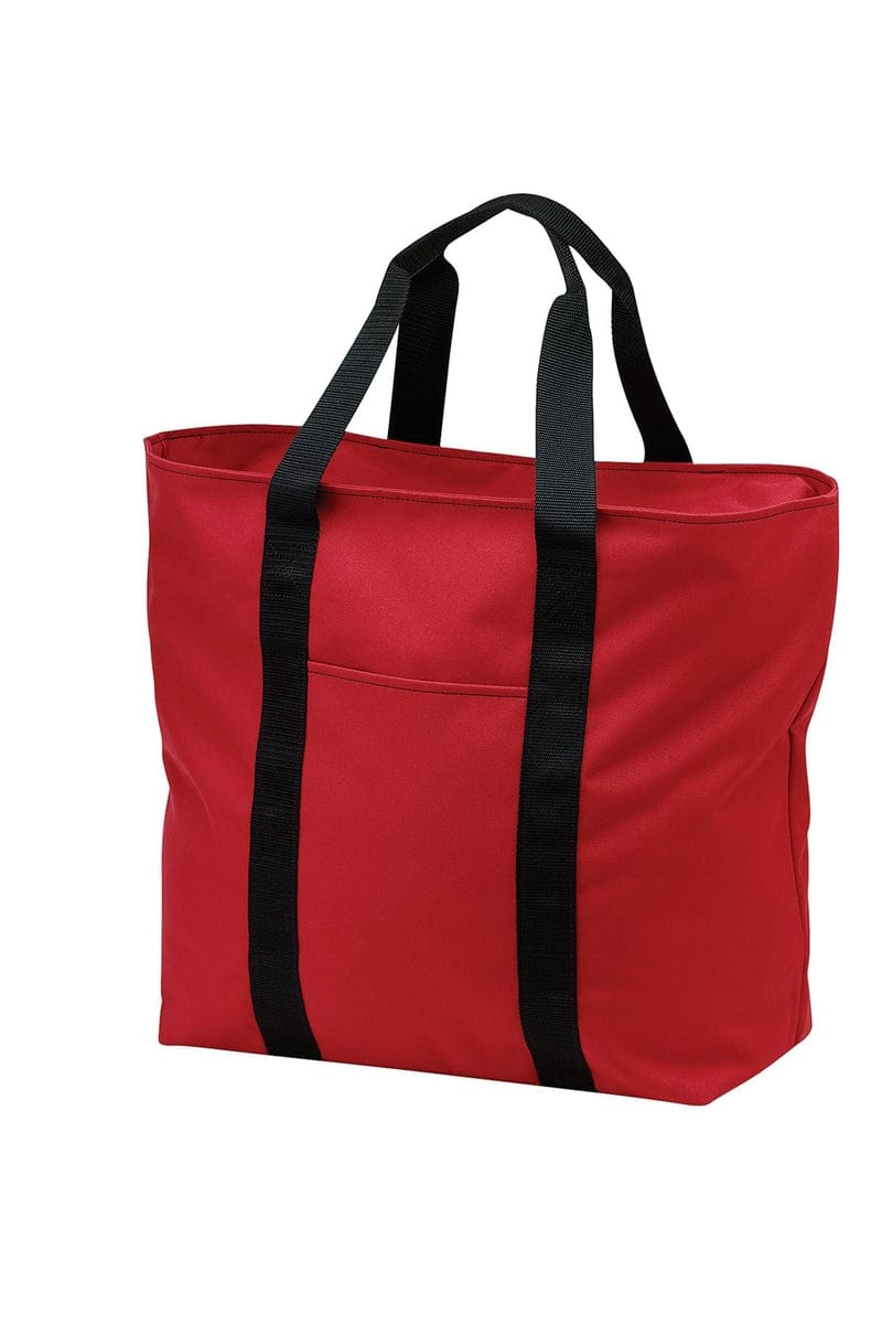 Port Authority Bags OSFA / Red/ Black Port Authority ®  All-Purpose Tote.  B5000