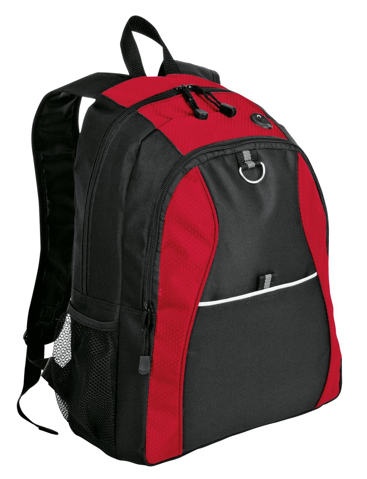 Port Authority Bags OSFA / Red/ Black Port Authority ®  Contrast Honeycomb Backpack. BG1020