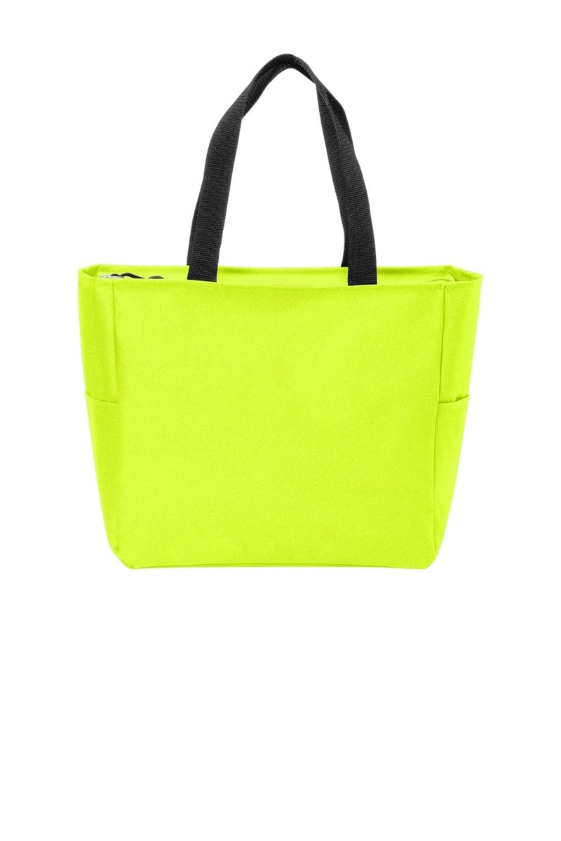 Port Authority Bags OSFA / Safety Yellow Port Authority ®  Essential Zip Tote. BG410