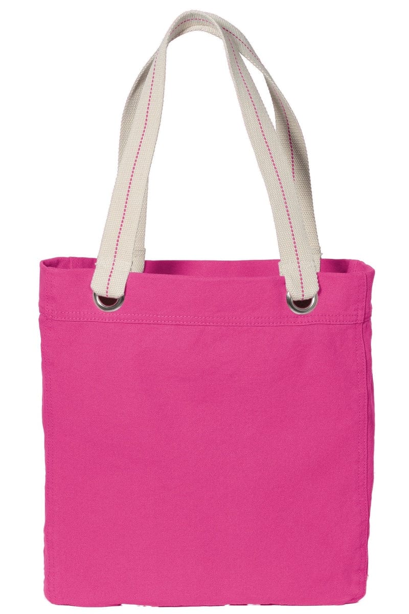 Port Authority Bags OSFA / Tropical Pink/ Chocolate Port Authority ®  Allie Tote. B118