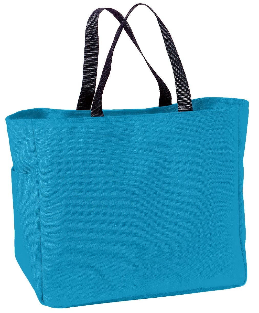 Port Authority Bags OSFA / Turquoise Port Authority B0750 Blank Tote Bag