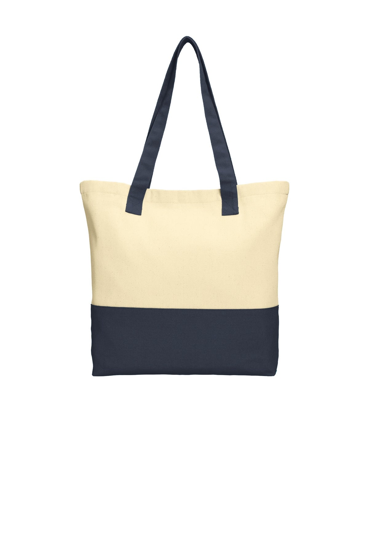 Port Authority Colorblock Cotton Tote. BG414 in 