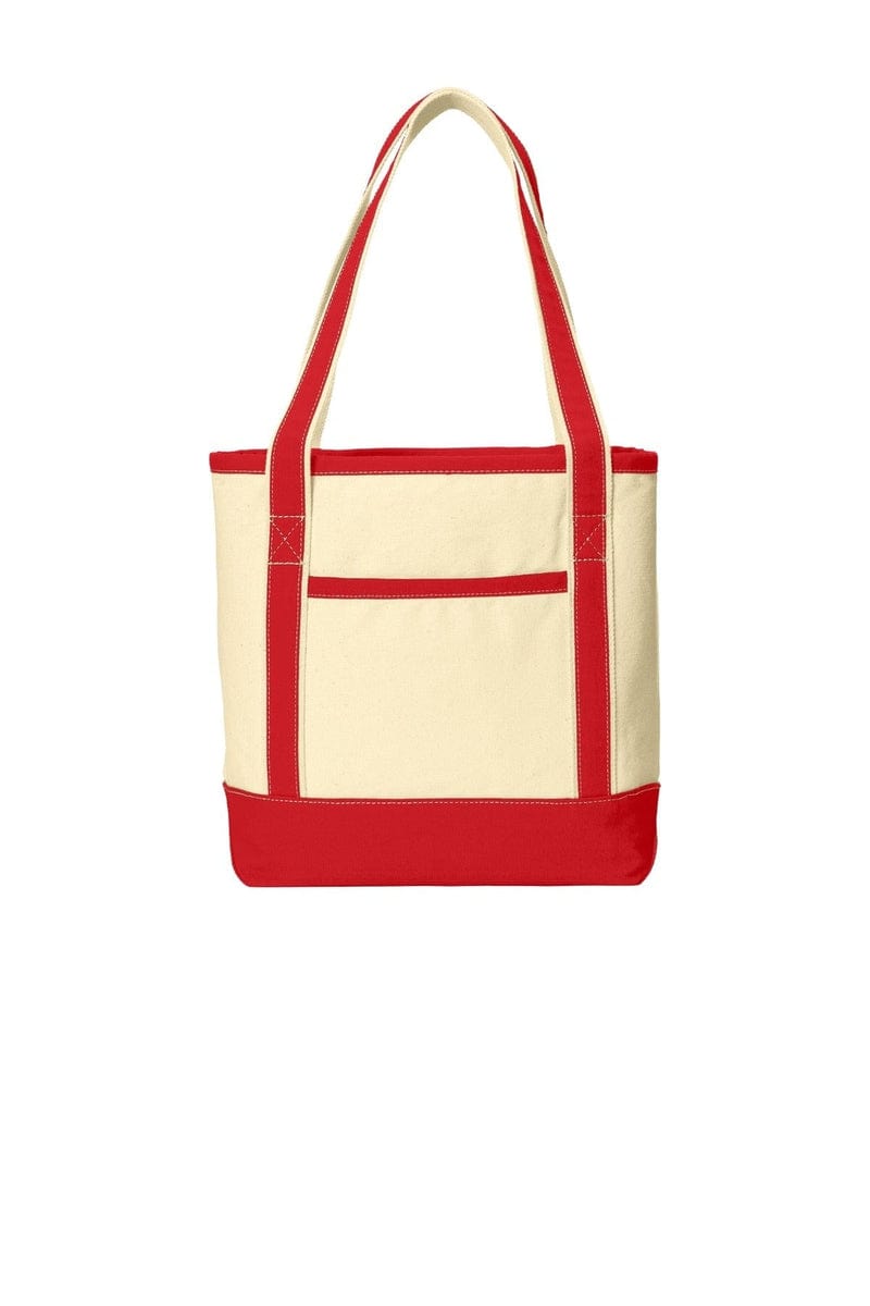 Port Authority Bags Port Authority ®  Medium Cotton Canvas Boat Tote. BG412
