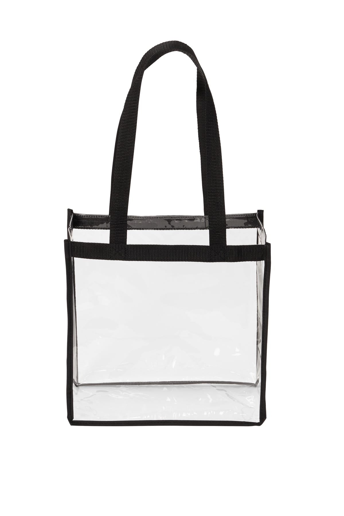 Port Authority BG430 OSFA / Clear/ Black Port Authority  ®  Clear Stadium Tote BG430