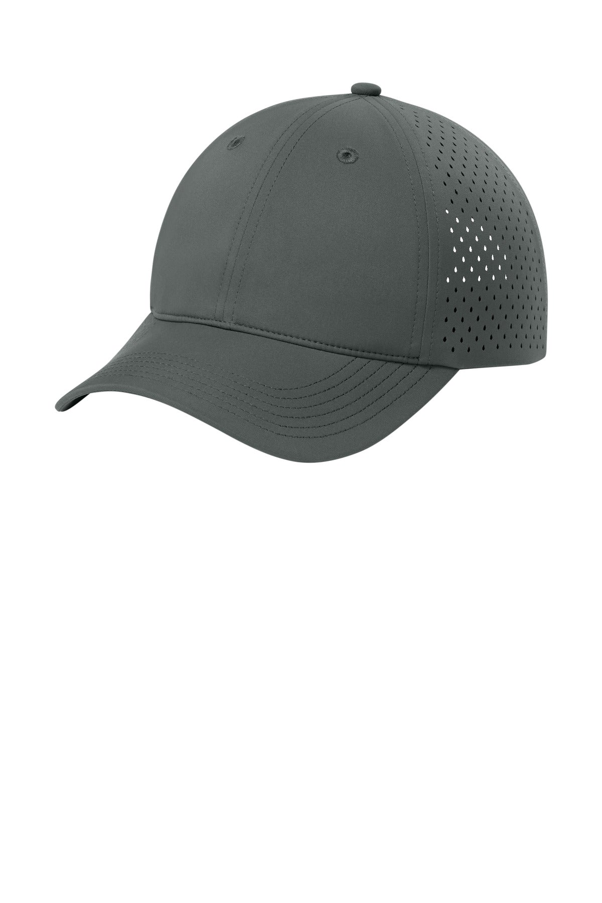 Port Authority All-Day Performance UPF Perforated Cap C995 in Storm Grey