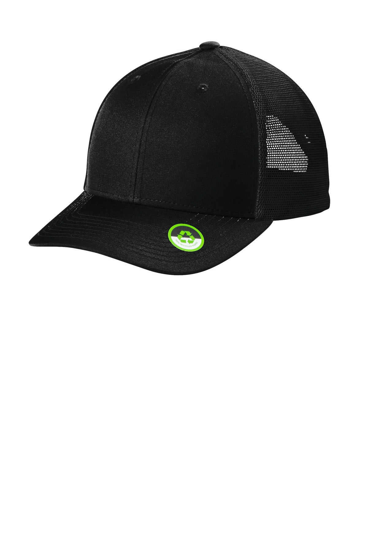 Port Authority Caps OSFA / Deep Black Port Authority C112ECO: Eco Snapback Trucker Cap