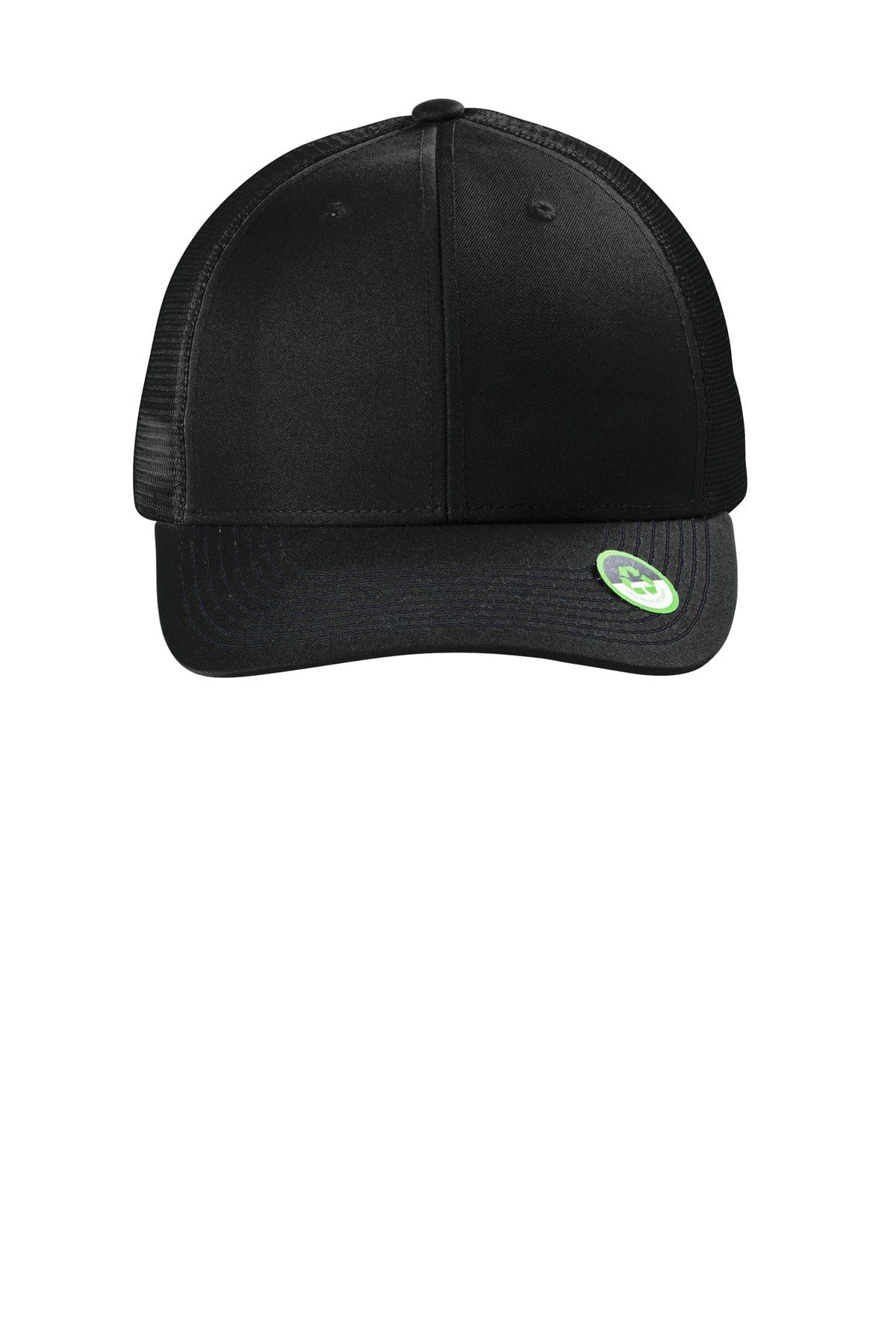 Port Authority Caps OSFA / Deep Black Port Authority C112ECO: Eco Snapback Trucker Cap