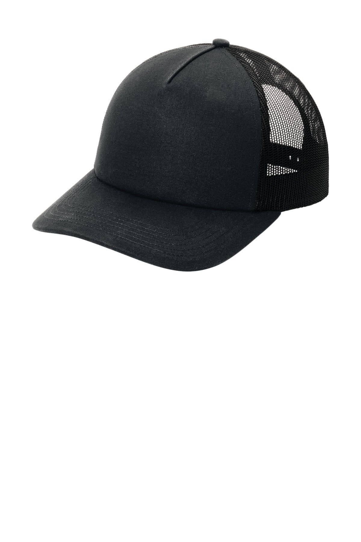 Port Authority Caps Port Authority C115LP: Low-Profile Snapback 5-Panel Trucker Cap