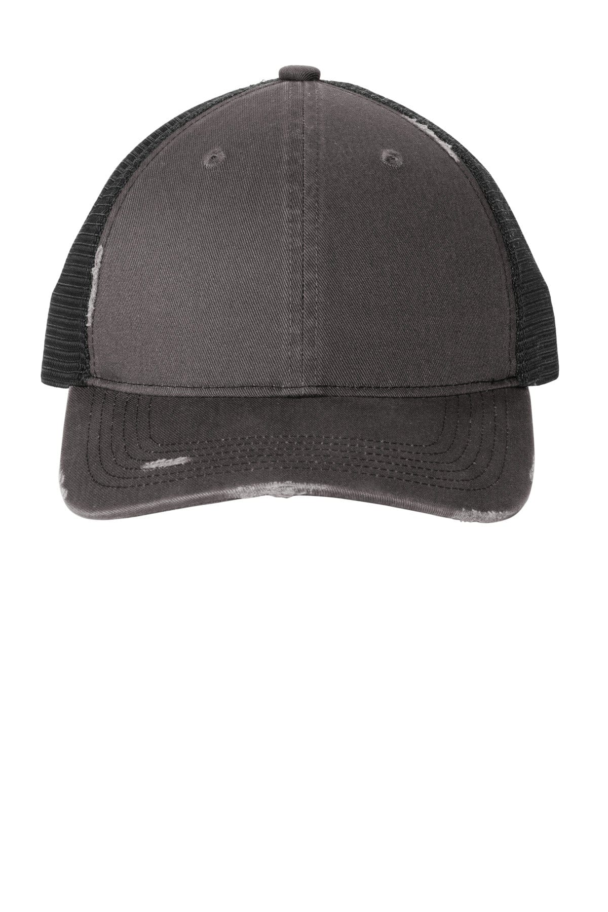 Port Authority Caps Port Authority C600: Distressed Mesh Back Cap