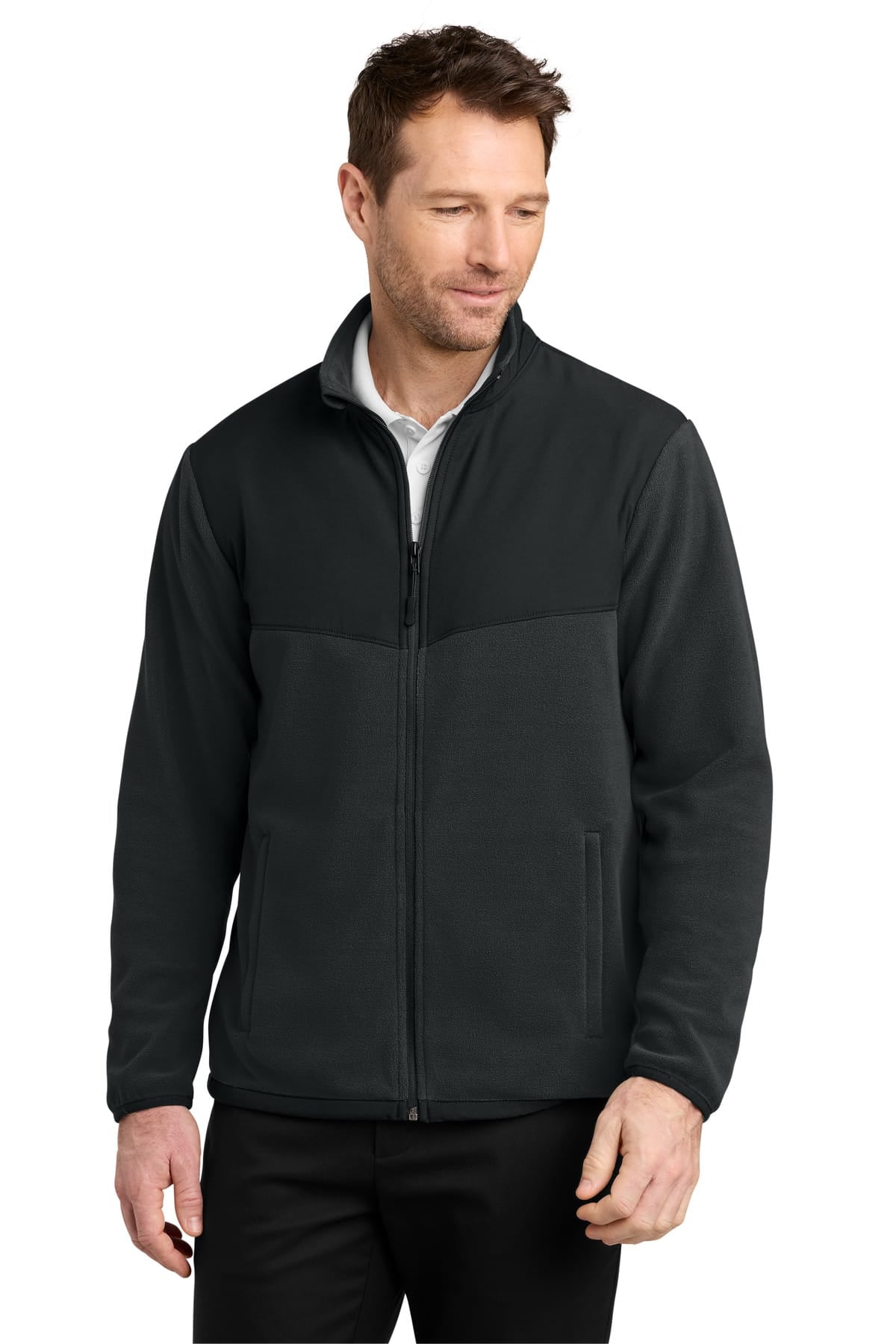 Port Authority F180 XS / Black Port Authority ®  Therma-Tek Fleece Jacket F180