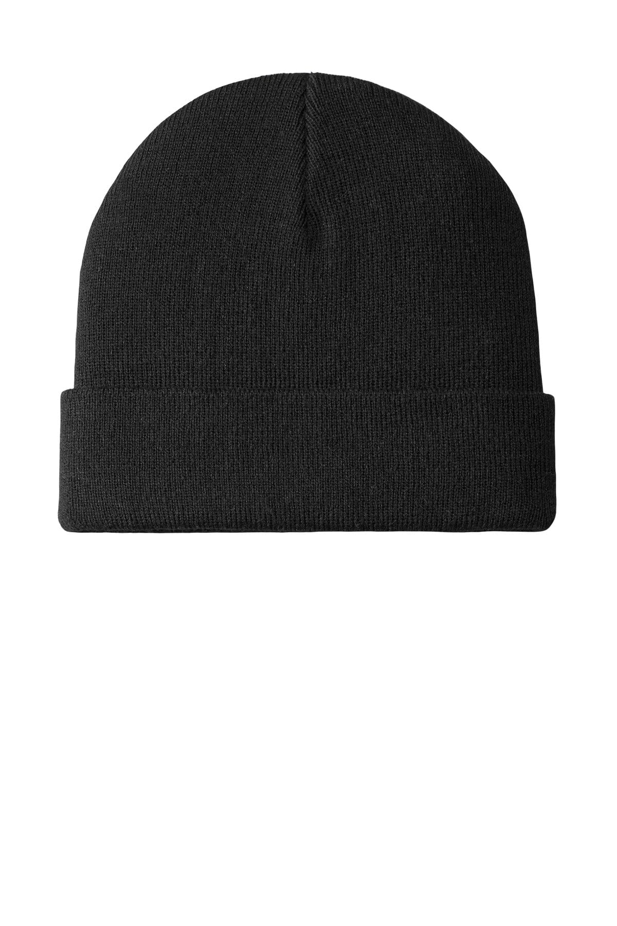 Port Authority Headwear OSFA / Black Port Authority®  Knit Cuff Beanie C939