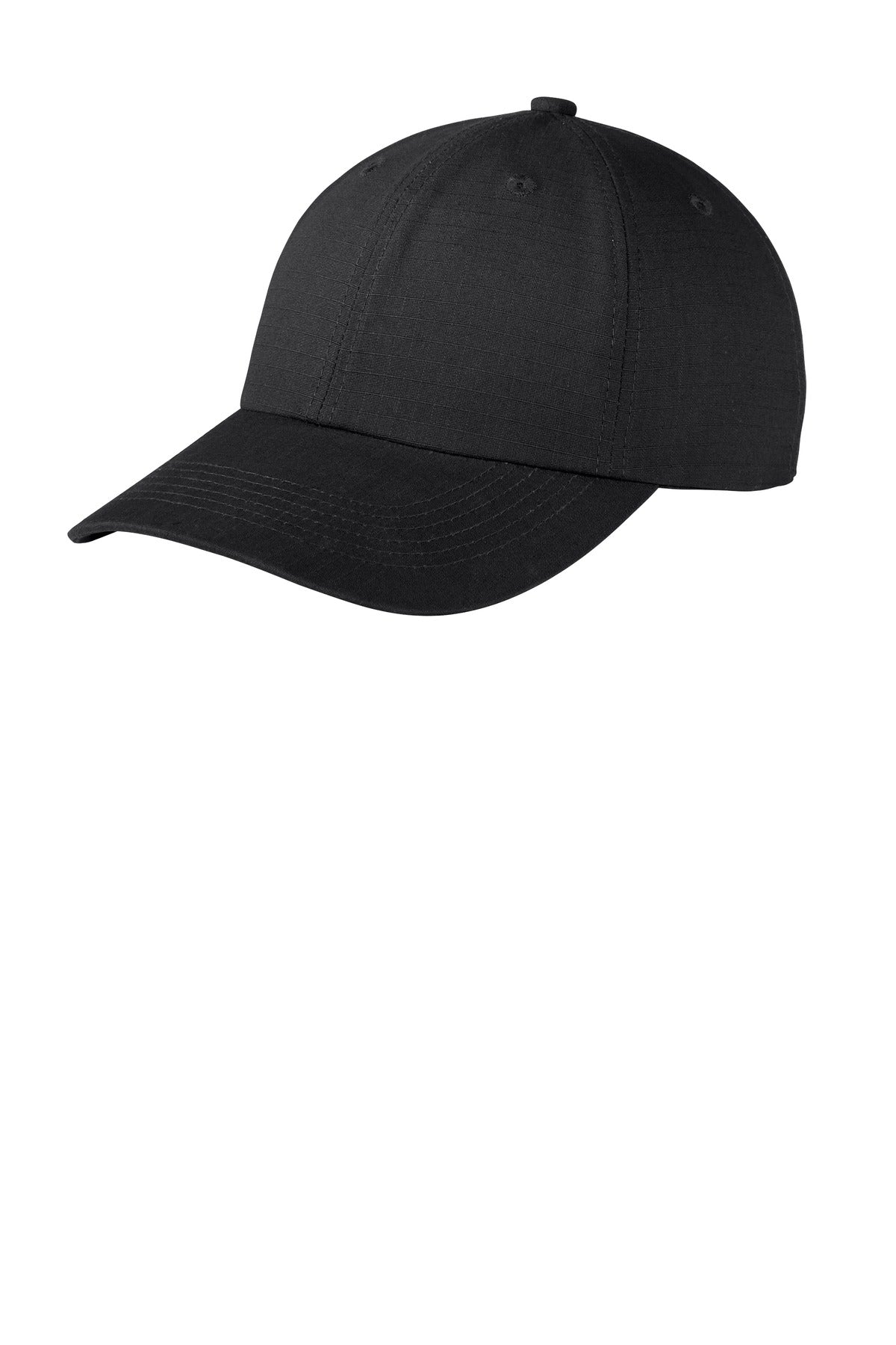Port Authority Headwear OSFA / Black Port Authority Ripstop Cap C940