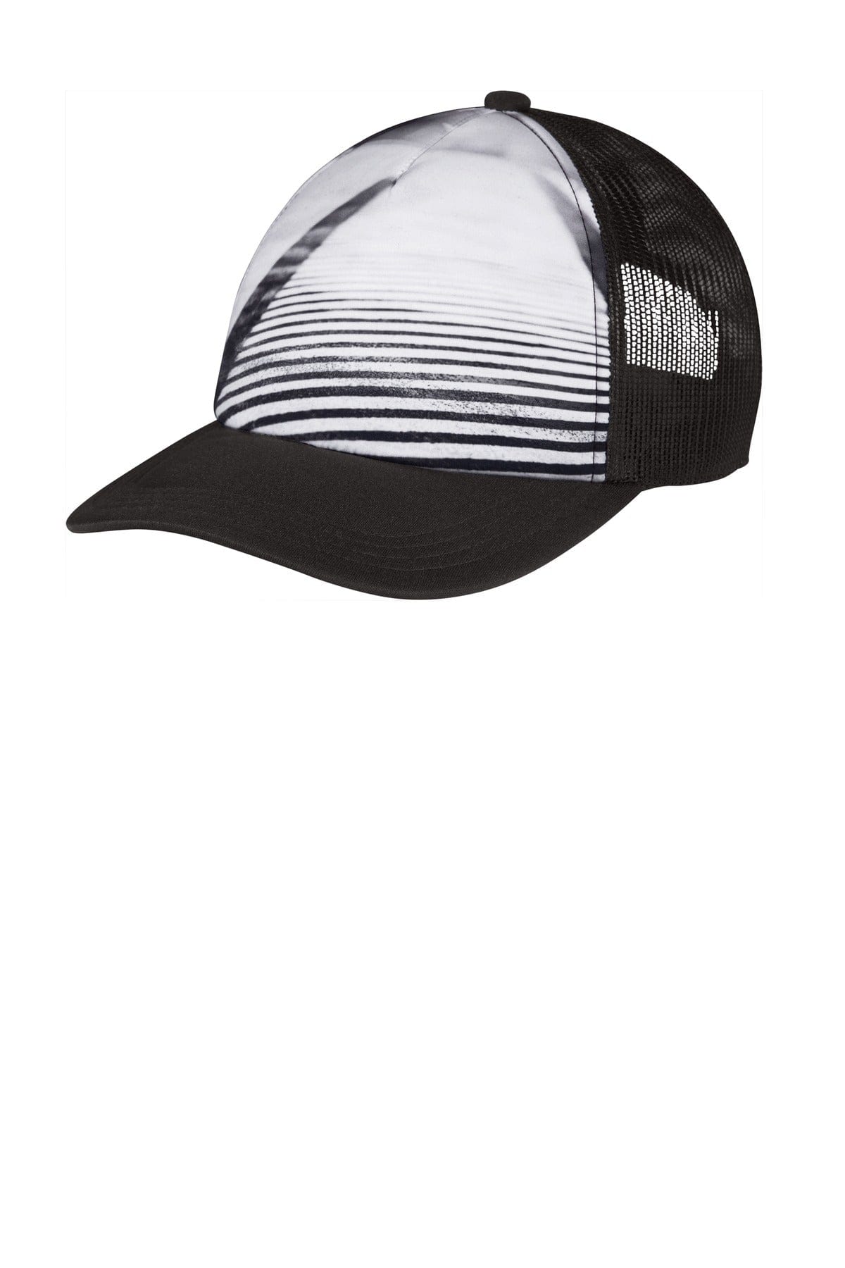 Port Authority Headwear OSFA / City Street Port Authority Photo Real Snapback Trucker Cap C950