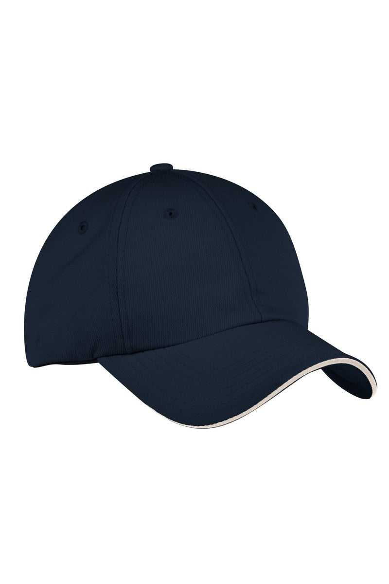 Port Authority Headwear OSFA / Classic Navy/ White Port Authority® Dry Zone® Cap.  C838