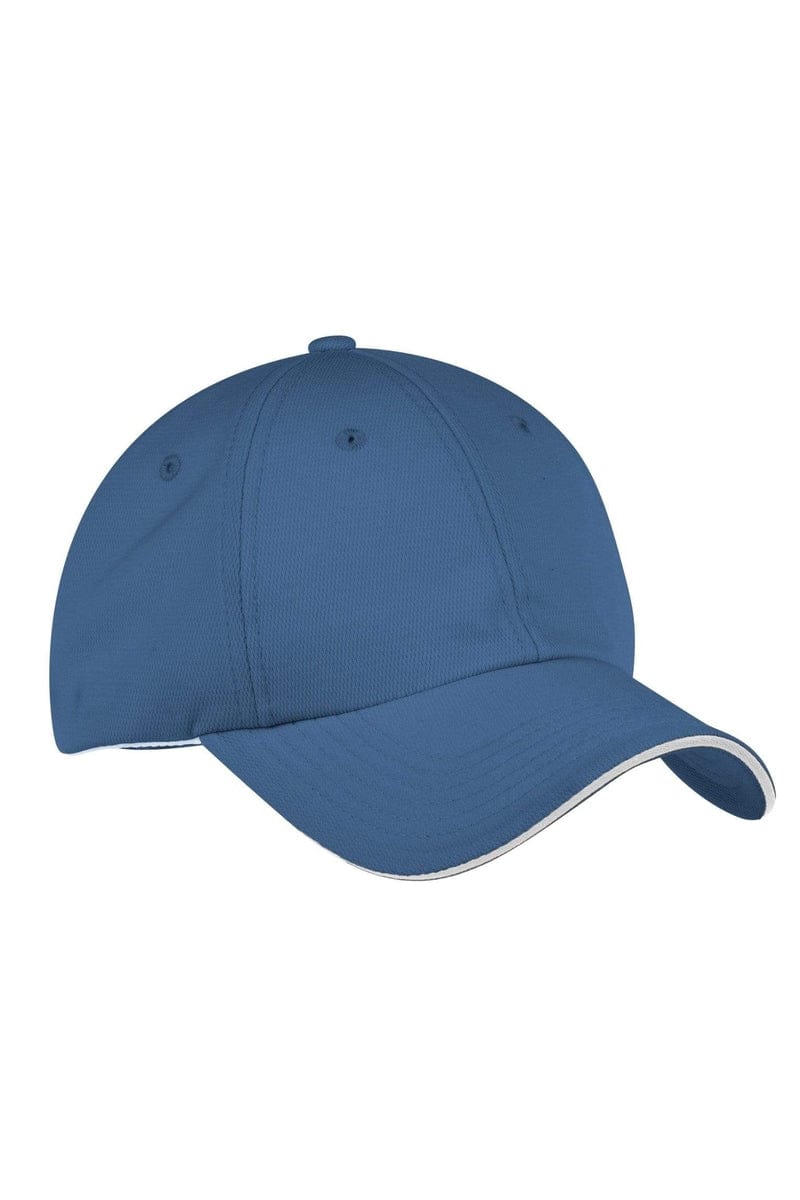 Port Authority Headwear OSFA / Denim/ White Port Authority® Dry Zone® Cap.  C838