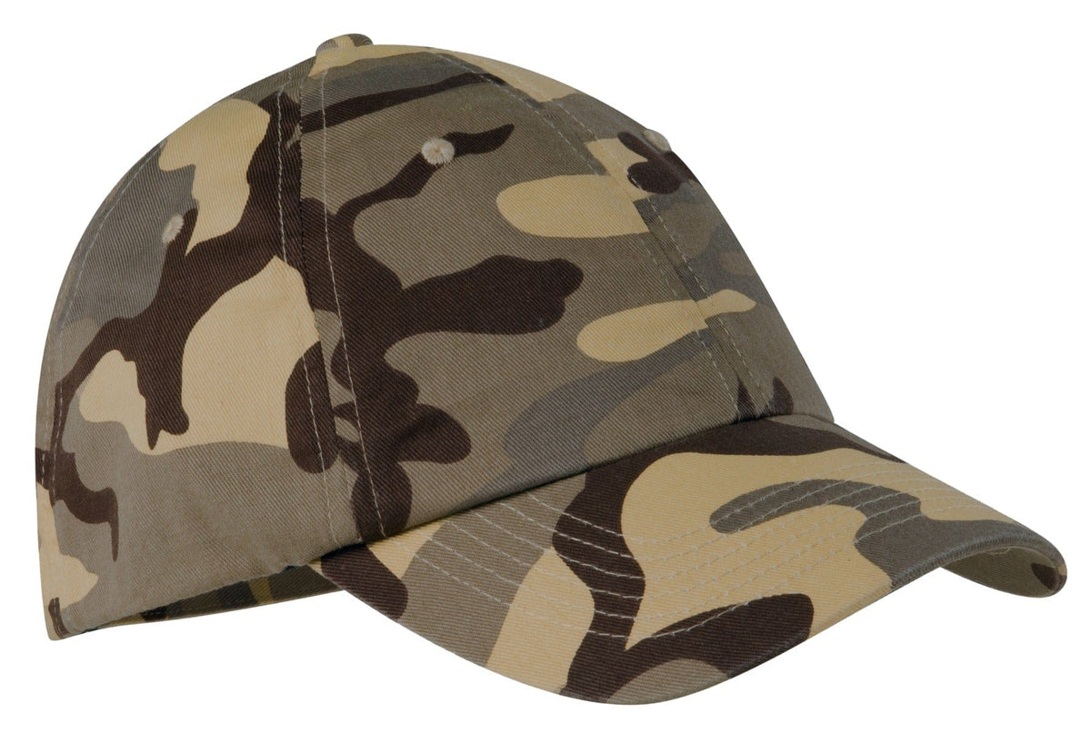 Port Authority Headwear OSFA / Desert Camo Port Authority Camouflage Cap. C851