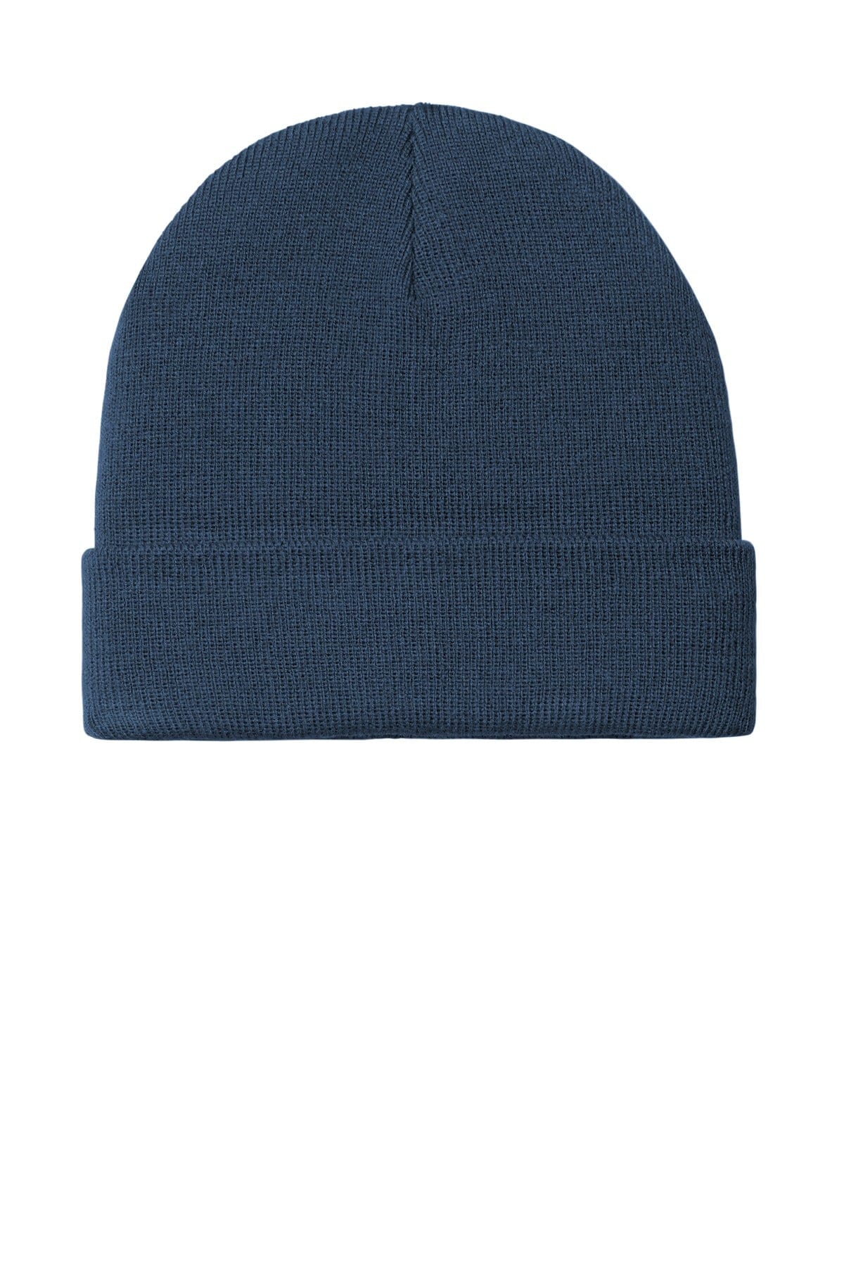 Port Authority Headwear OSFA / Dress Blue Navy Port Authority Knit Cuff Beanie C939