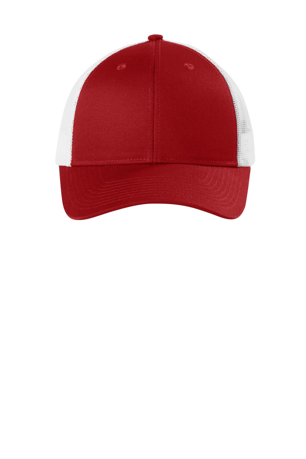 Port Authority Headwear OSFA / Flame Red/ White Port Authority  ®  Low-Profile Snapback Trucker Cap. C112LP