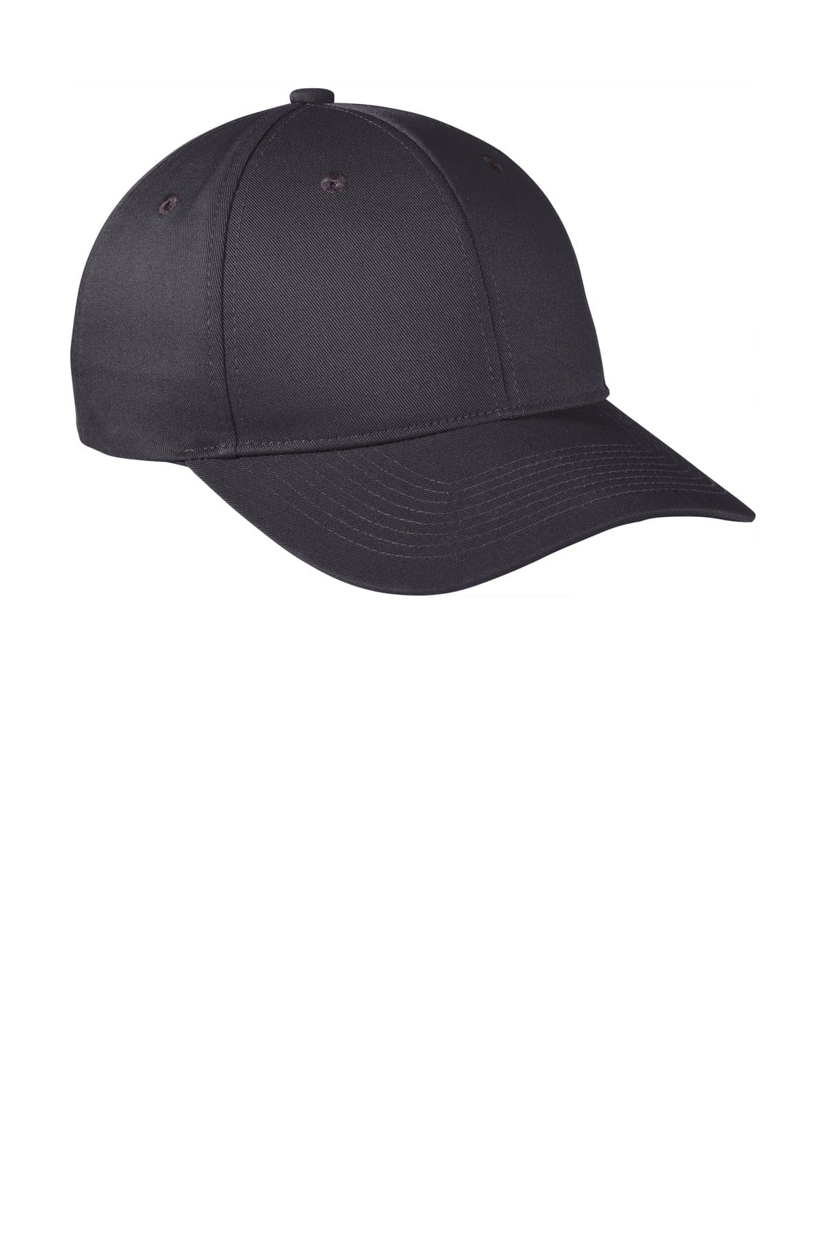Port Authority Headwear OSFA / Graphite Port Authority Snapback Fine Twill Cap C801