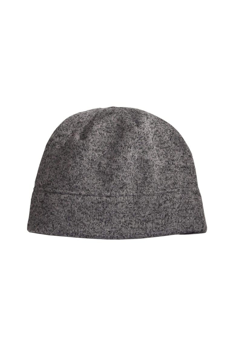 Port Authority Headwear OSFA / Grey Heather/Black Port Authority® Heathered Knit Beanie. C917