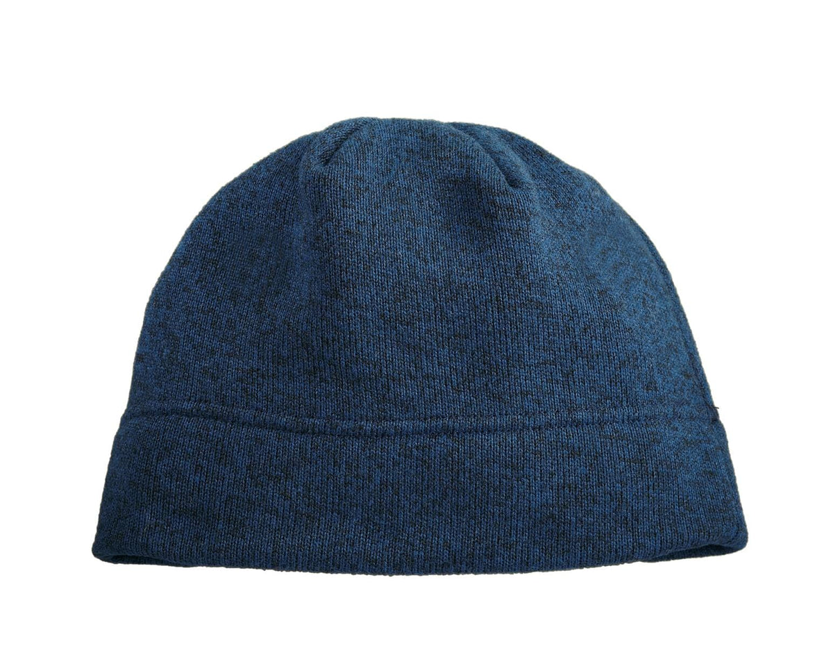 Port Authority Headwear OSFA / Lagoon Blue Heather/ Black Port Authority® Heathered Knit Beanie. C917