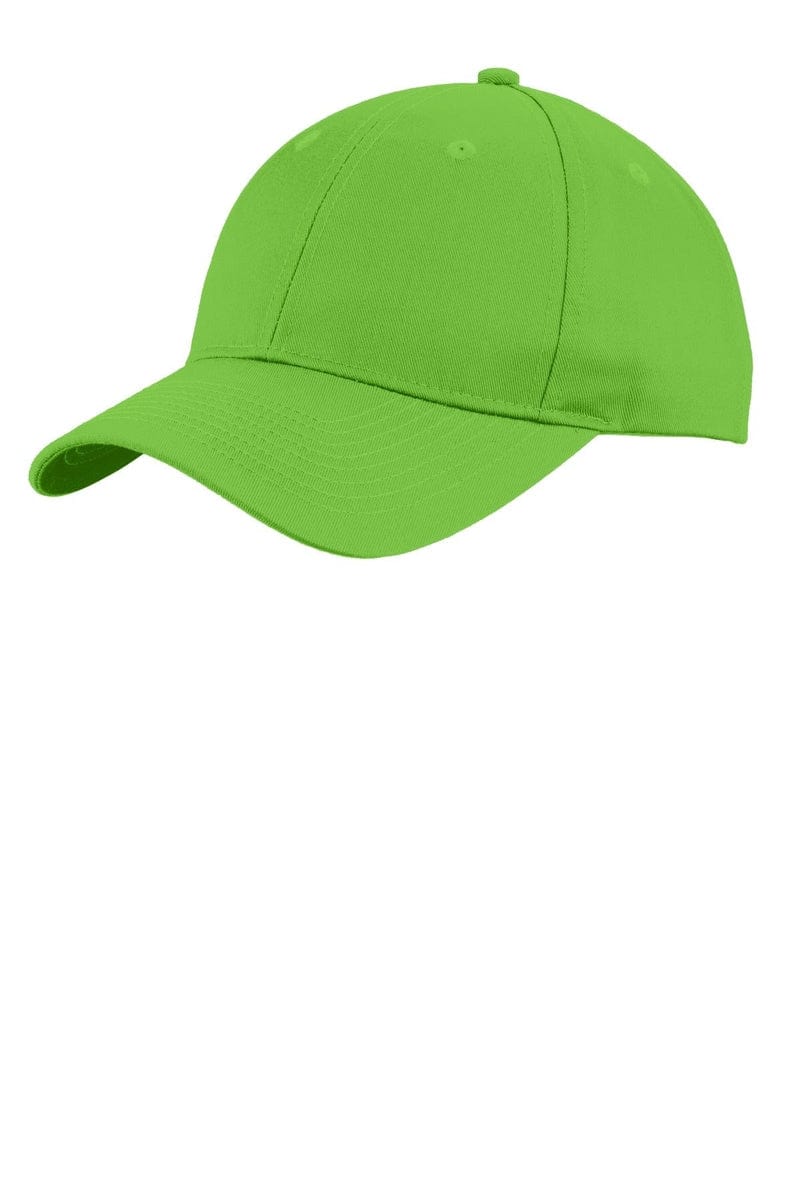 Port Authority Headwear OSFA / Lime Port Authority® Uniforming Twill Cap. C913