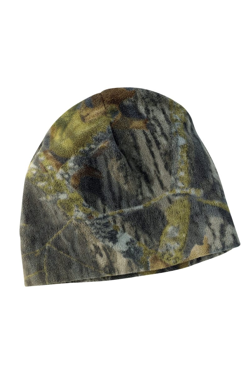 Port Authority Headwear OSFA / Mossy Oak/ New Break-Up Port Authority® Camouflage Fleece Beanie. C901