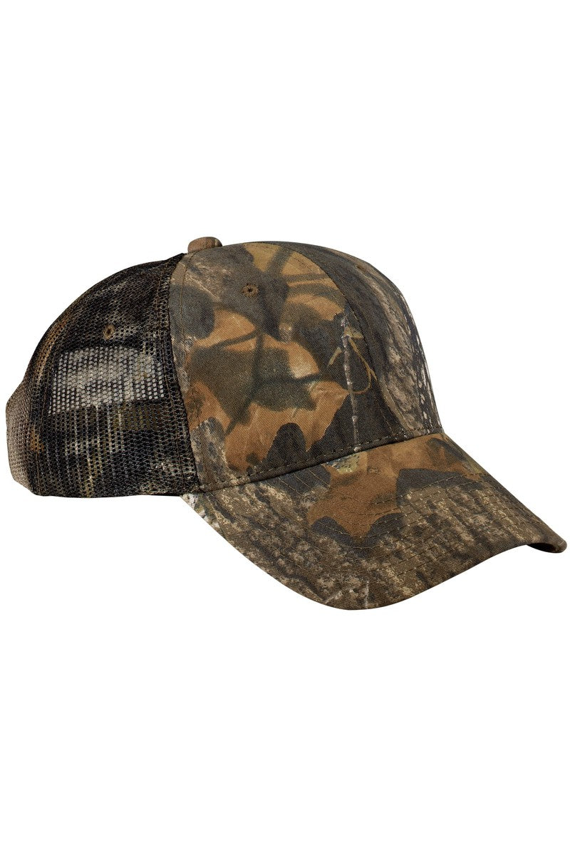Port Authority Headwear OSFA / Mossy Oak New Break-Up Port Authority® Pro Camouflage Series Cap with Mesh Back.  C869