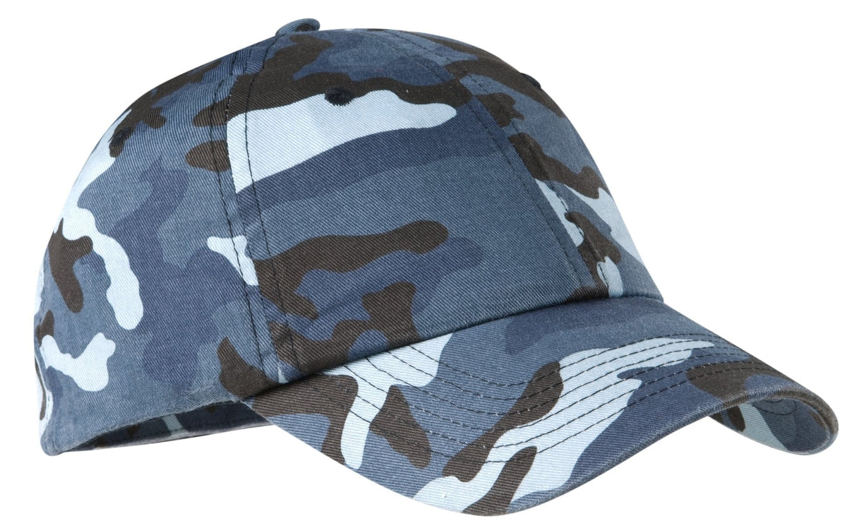 Port Authority Headwear OSFA / Navy Camo Port Authority Camouflage Cap. C851