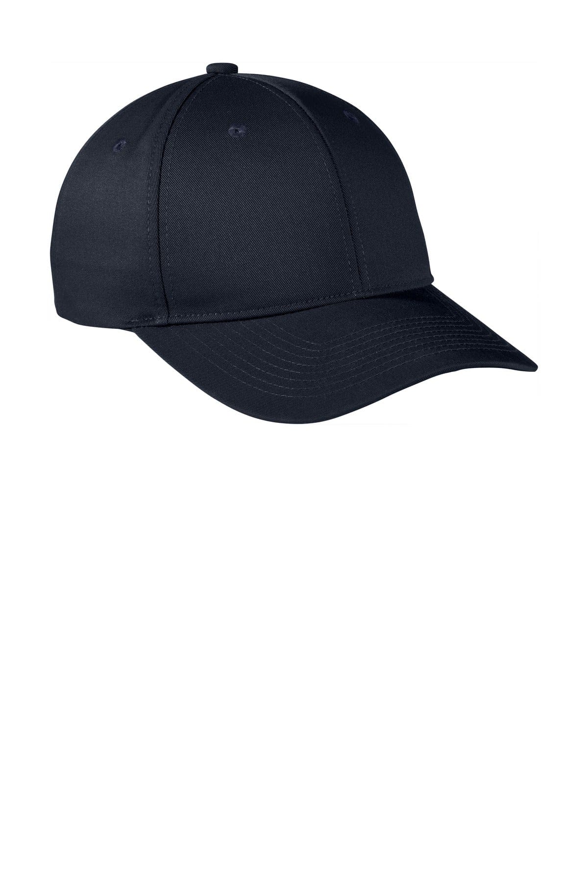 Port Authority Headwear OSFA / Navy Port Authority Snapback Fine Twill Cap C801