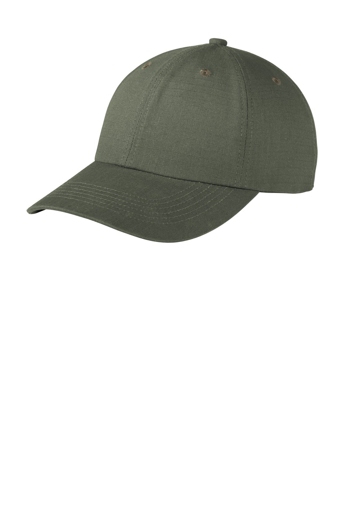 Port Authority Headwear OSFA / Olive Drab Green Port Authority Ripstop Cap C940