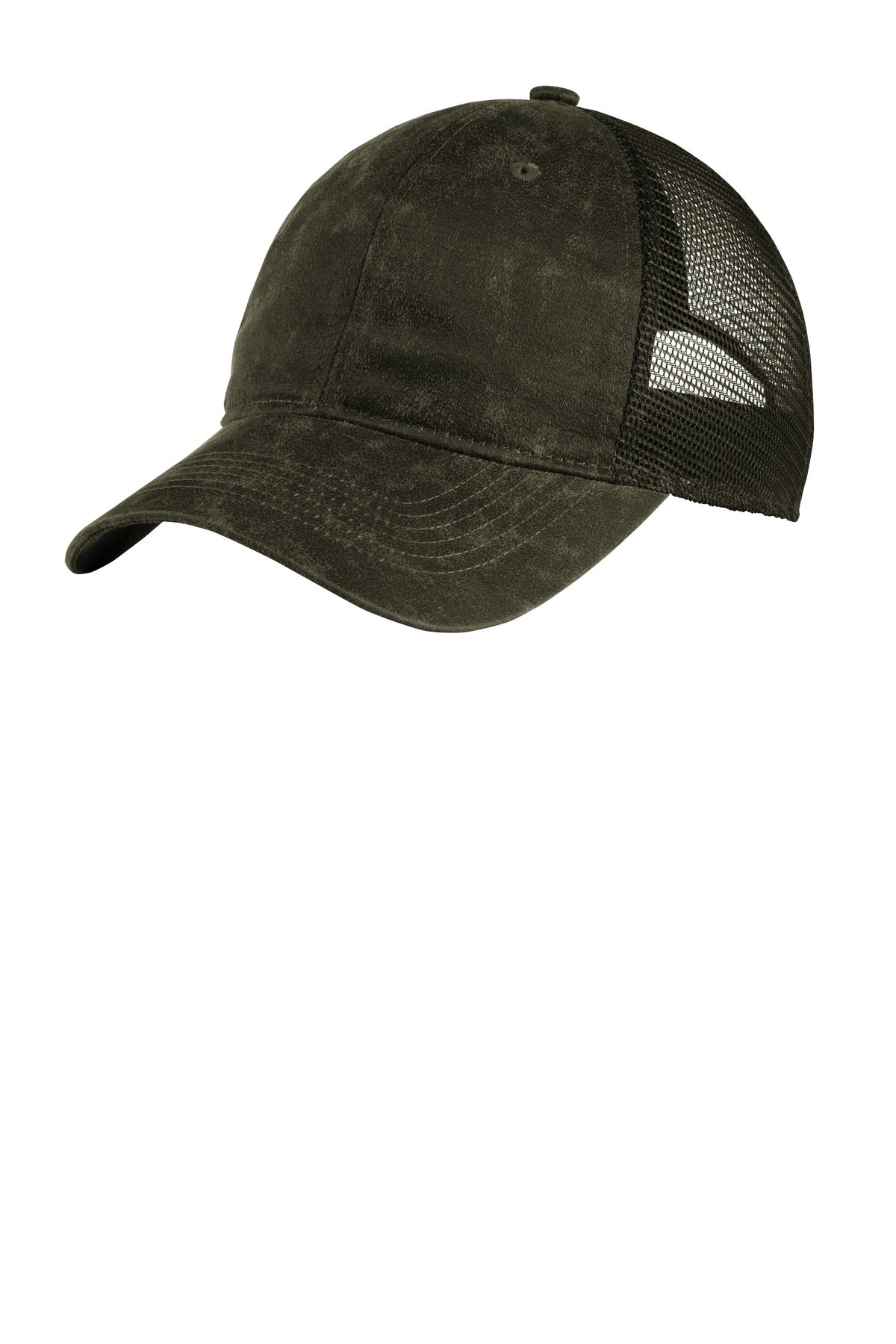 Port Authority Headwear OSFA / Olive Port Authority Pigment Print Mesh Back Cap. C927