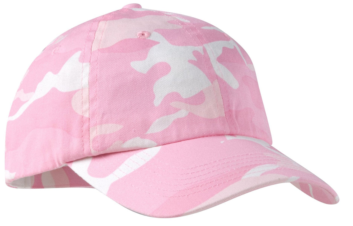 Port Authority Headwear OSFA / Pink Camo Port Authority Camouflage Cap. C851