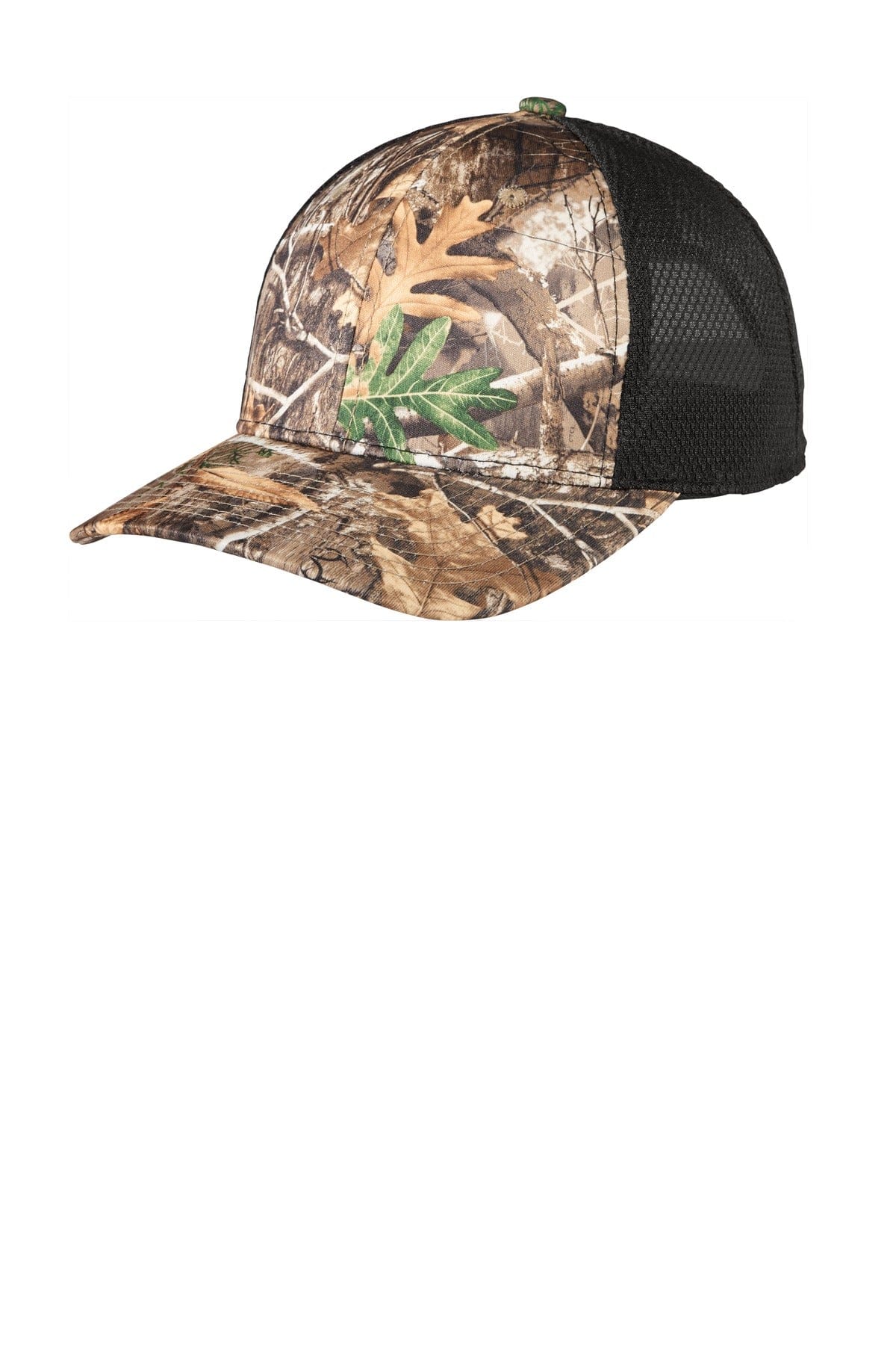 Port Authority Headwear OSFA / Realtree Edge/ Black Port Authority C892: Performance Camouflage Mesh Back Snapback Cap