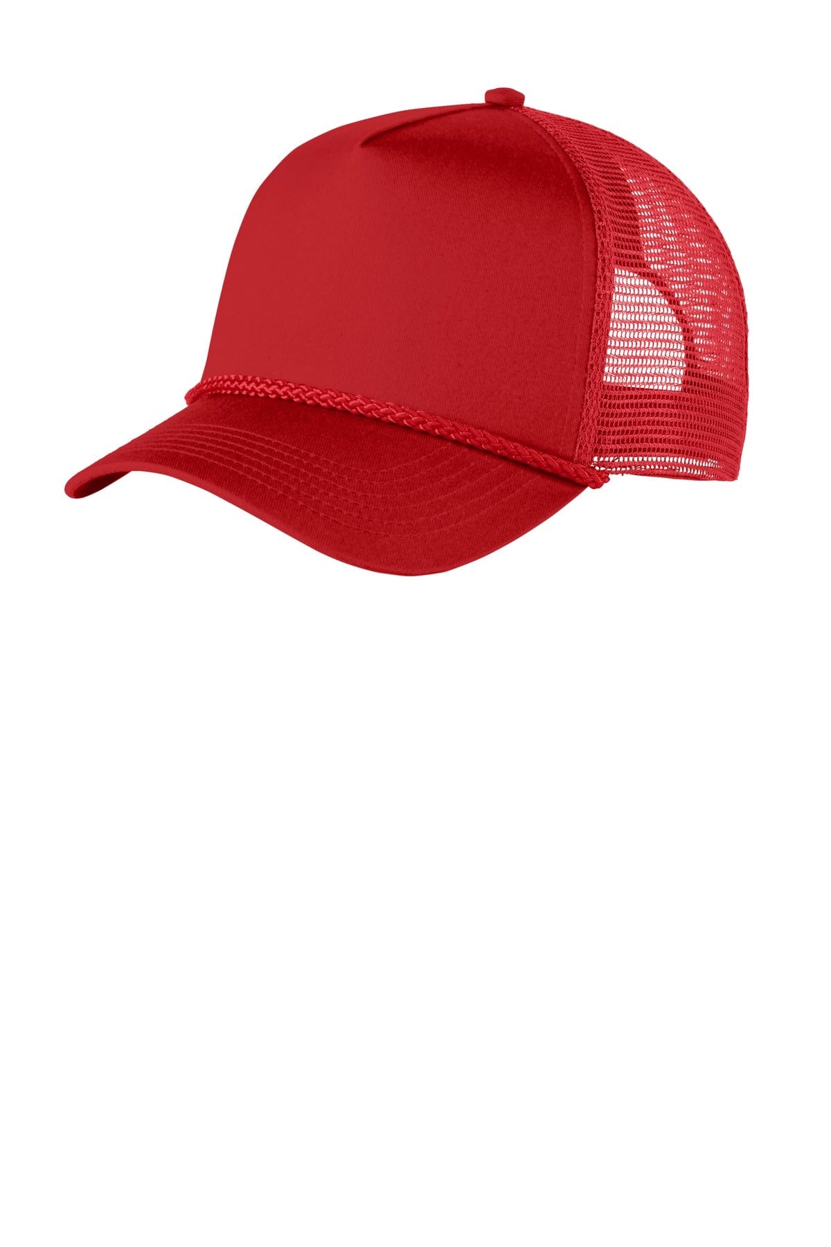 Port Authority Headwear OSFA / Red Port Authority®  5-Panel Snapback Cap. C932