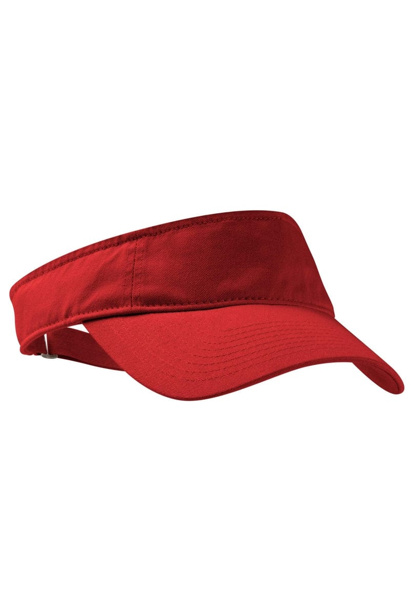 Port Authority Headwear OSFA / Red Port Authority® Fashion Visor.  C840