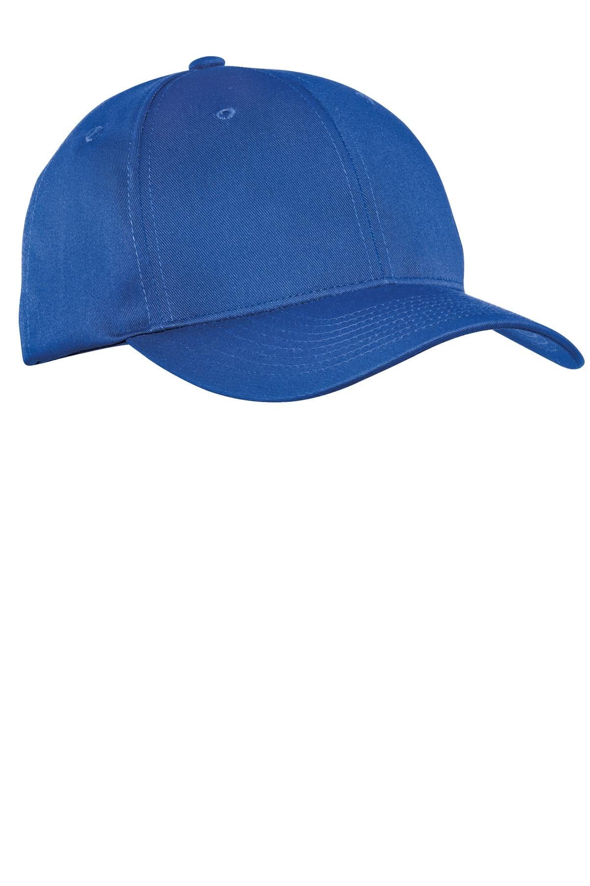 Port Authority Headwear OSFA / Royal Port Authority Fine Twill Cap. C800