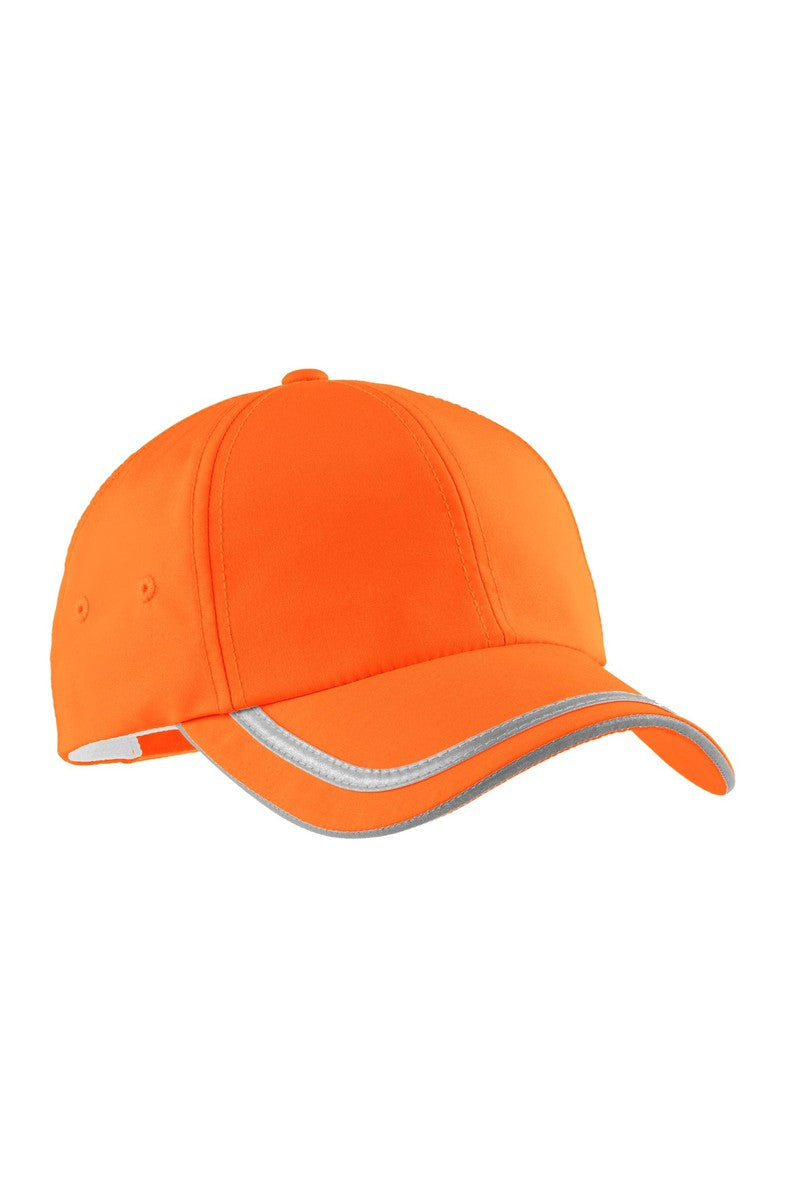 Port Authority Headwear OSFA / Safety  Orange Port Authority® Enhanced Visibility Cap.  C836