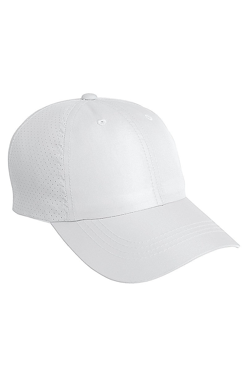 Port Authority Headwear OSFA / White Port Authority® Perforated Cap. C821