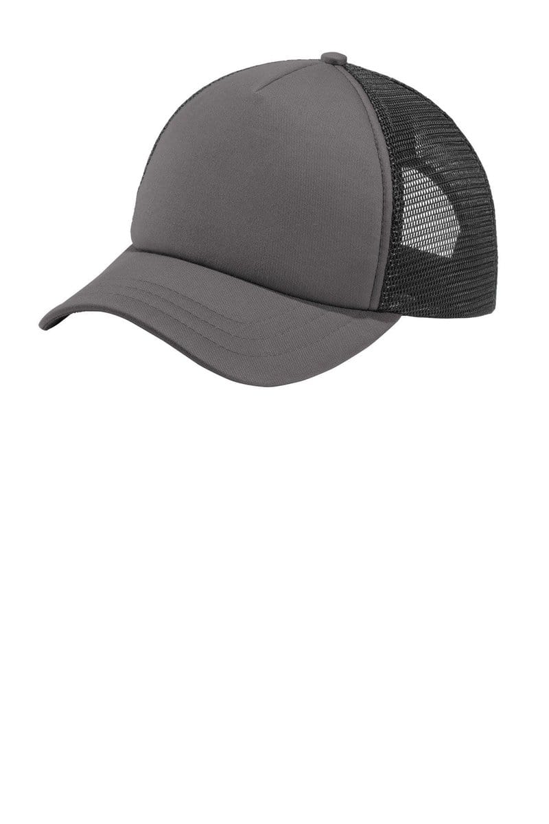 Port Authority Headwear Port Authority ® 5-Panel Twill Foam Trucker Cap. C936